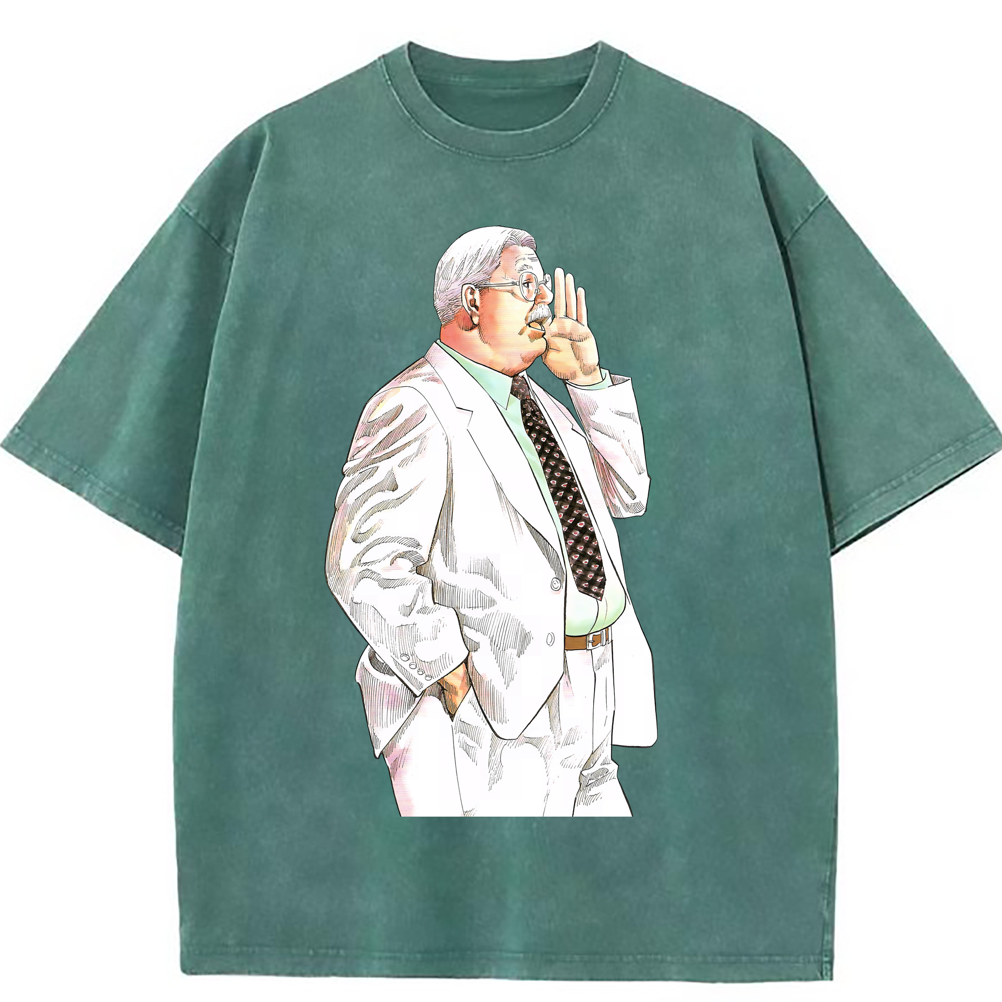 （画像用） SLAM DUNK／スラムダンク 綿100% ヴィンテージ風 半袖Tシャツ（フロントプリント）